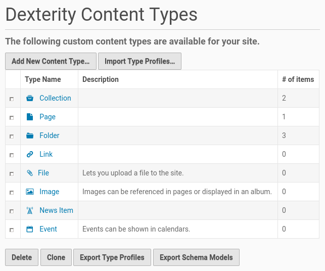 Dexterity setup configuration